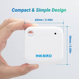 INKBIRD IBS-TH3 WiFi Thermometer Hygrometer Monitor, Smart Temperature Humidity Sensor with App Notification Alert, Data Export, Remote Monitor for Room Greenhouse Incubator Wine Cellar - Imported from UK