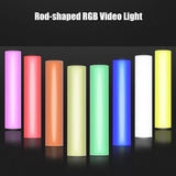 CAMOLO W200 LED RGB Video Light, 360° Portable Magnetic Photography Camera Light with Bi-Color CCT Mode, CRI 95+ 2500-9000K, 20 Color Effects, 3000mAh Battery, Type C Rechargeable - Imported from UK