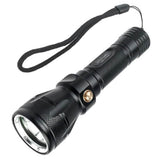 Scuba Diving 1800 Lumens Flashlight, LED Super Bright IPX8 Waterproof Dive Light Torch for Underwater 100M Submersible Lights with 3 Modes (Container Product Without Box) - Imported from UK