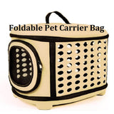 Easy Joy Pet Carrier Handbag Bag, Portable Travel Pet Bag, Opening Top Carry Box for Small Cat & Dogs Puppies Rabbits etc with Soft Mat - Imported from UK