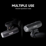 XOSS XL800 Bike Headlight, Aluminum, USB-C Rechargeable, Waterproof, 800 Lumens Bicycle Light with 5 Modes, Front Light Easy to Install for Road/Mountain Cycling - Imported from UK