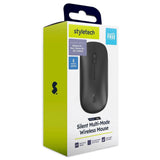 styletech Silent Multi-Mode Bluetooth 3.0/5.0 Wireless Mouse for PC / Mac / Chrome OS / Android / iOS - Imported from UK