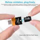 USB 3.0 OTG Type C To Micro-SD/TF Card Reader Adapter, 2TB High Speed Mini Card Reading Adapter - Imported from UK