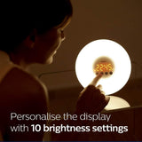 Philips Wake-up Light, Sunrise Simulation, 2 Natural Sounds, FM Radio & Bedside Lamp (Container Product Without Box) - Imported from UK