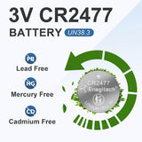 Enegitech 3V coin cell