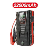 Car Battery Jump Starter 22000mAh 1200A 12V Car Emergency Starter, Portable Charger with 2x USB Ports & LED Flashlight - Imported from UK