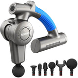 RENPHO Massage Gun Deep Tissue Muscle Massager with Adjustable Arm & 6 Massage Head, Percussion Handheld Electric Muscle Massager for Sore Muscle, Stiffness Pain Recovery - Imported from UK
