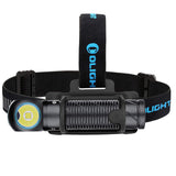 OLIGHT Perun 2 LED Headlamp, 2500 Lumens Rechargeable Multi-use Right Angle Waterproof Flashlight with Headband, Perfect for Night Camping, Running, Hiking - Imported from UK