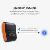 Dongwei H22 Portable 58mm Thermal Bluetooth Receipt Printer for Supermarket Shopping Mall Restaurant & More - Imported from UK