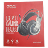 MPOW EG3 Pro Over Ear Gaming Headset with 7.1 Surround Sound with LED Light, Noise Cancelling Mic & Soft Memory Earmuff, Compatible with PC, PS4, Xbox One, Nintendo Switch - Imported from UK