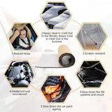 Car Sound Deadening Mat 200cm*50cm*10mm, Self Adhesive Van Insulation, Car Sound Proofing, Proof Insulated Moistureproof Waterproof, Car Noise Control Acoustic Dampening Mat (Container Product Without Box) - Imported from UK