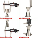 VINCA IP54 Professional Grade Industrial Digital Caliper, 12"/300mm, Inch/Millimeter/Fraction Conversion, Stainless Steel, Large LCD Screen Measuring Tool - Imported from UK