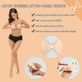 lalaWing Sticky Bra Strapless Adhesive Fabric Bra Invisible Push-up Bra for Women with Nipple Covers - Imported from UK