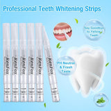 Renfox Teeth Whitening Kit, Non-Sensitive Kit with 6 Whitening Gel & Led Light, Home Tooth Whitening System Effective & Safe - Imported from UK