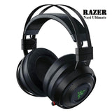 Razer Nari Ultimate Wireless 7.1 Surround Sound Gaming Headset THX Audio & Haptic Feedback Auto-Adjust Headband Chroma RGB Retractable Mic (Without Wireless Receiver)- Imported from UK