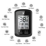 XOSS G+ Smart GPS Cycling Computer, Bluetooth 5.0 Wireless Bicycle Speedometer Odometer ANT+ with LCD Display, Waterproof MTB Tracker Fits All Bikes Electric Bike (XOSS APP Support) - Imported from UK