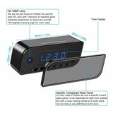 YYCAMUS Desk/Table HD 1080P WIFI Security Camera Clock with Night Vision & Motion Detection - Imported from UK