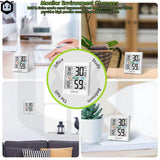 BaLDR Digital Thermo-Hygrometer with Backlight, Temperature & Humidity Smart Sensor, Easy to Read, Real Time Monitoring, Large Backlit LCD Display - Imported from UK