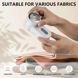 Z-Tilson Lint Remover Portable Fabric Shaver with 6-Leaf Blades Dual Protection Removable Bin Quickly Remove Fuzz Lint Balls Pills Bobbles from Clothes Couch Carpets & More - Imported from UK