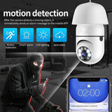 AGIG Dual-Band 2.4G & 5G WiFi 360° Pan/Tilt Panoramic 1080P HD IR Security Camera, Micro SD Card Slot, Motion Detection, Night Vision, Two Way Talk & More - Imported from UK