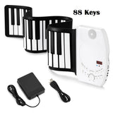 EVERYONE GAIN Portable 88 Keys USB Soft Flexible Electronic Piano Keyboard with Pedal & Built-in Speaker - Imported from UK