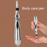 Meridian Energy Acupuncture Pen for Pain Relief, Acupoint Stimulation Meridians Therapy Massage Pen with 3 Replaceable Heads & 9 Levels - Imported from UK