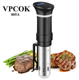 VPCOK Sous Vide Cooker, 1000W Immersion Circulator Sous Vide Machine, Accurate Temperature & Time Control Slow Cooker, Cookbook Included - Imported from UK