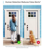 eufy Security by Anker Battery Powered Wireless Video Doorbell with HomeBase, 2K HD No Monthly Fee, On-Device AI for Human Detection, 2-Way Audio, 16GB Local Storage, Simple Self-Installation - Imported from UK