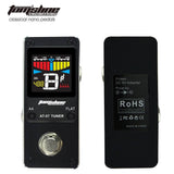 Tomsline AT-07 Engineering Pedal Tuner Chromatic for Guitar (6-7 strings) & Bass (4-6 strings) High Definition Color Screen Pitch 430-450Hz 4 Flat Options True Bypass - Imported from UK