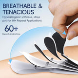 Breathable and tenacious pad