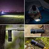 OLIGHT S1R II 1000 Lumens Compact Rechargeable EDC Flashlight with Single Rechargeable Battery & Magnetic Charging Cable - Imported from UK