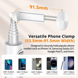 Selfie stick for iPhone - Adjustable phone clamp