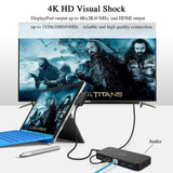 ICZI 7-in-1 Multifunctional Surface Docking Station for Microsoft Surface 3, Surface Pro 3 & 4  w/HDMI DisplayPort USB Ethernet Audio (Amazon Container Product as it is, No Warranty, No Guarantee, No Return, No Exchange) - Imported from UK