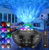 Galaxy Star Light Room Projector, Decor Light Projector for Kids and Adults with Bluetooth Music Speaker, APP Control, Remote Control