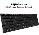 Rapoo E9180P 5GHz Wireless Compact Ultra-slim Keyboard with Touchpad - Imported from UK