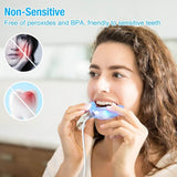 Renfox Teeth Whitening Kit, Non-Sensitive Kit with 6 Whitening Gel & Led Light, Home Tooth Whitening System Effective & Safe - Imported from UK