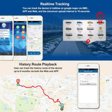 TKSTAR 4G GPS Tracker with 10000mAh Super Battery for Vehicles, Hidden Waterproof Realtime Car GPS Trackers Anti Theft Tracking Device with Magnet GPS Locator for Car, Motorcycle, Truck, No Monthly Fee Required (NON PTA APPROVED) - Imported from UK