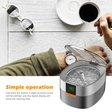 KEcoolke 750ml Ultrasonic Cleaner, Sonic Cleaning Machine with Digital Timer for Eyeglasses, Jewelries, Coins, Watch, Dentures, Razor & More - Imported from UK