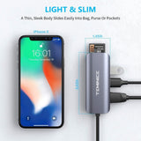 TEMINICE 5 in 1 Type C Hub Updated Version Adapter with 4K USB C to HDMI, 2x USB3.0, SD TF Card Reader - Imported from UK