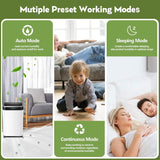 Pasapair 20L Dehumidifier with 6L Water Tank, Auto & Manual Drainage Function, Timer Function, Child-lock Function, Ultra Quiet Ideal for Removing Damp Mold Moisture from Basements, Home, Kitchen, Large Room, Bedroom, Garage - Imported from UK