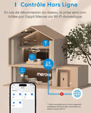 Meross WiFi Smart Plug (Type E) 16A, Compatible with Alexa, Google Home & SmartThings, Timer & Remote Control Socket, (Pack of 4 Pieces) - Imported from UK