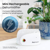ProBreeze 150ml mini rechargeable dehumidifier 