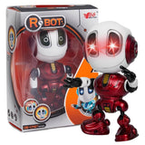 MING YING 66 Mini Die Cast Intelligent Metal Robot Toy with Recording Voice, Colorful Flashing Lights & Cool Sounds - Imported from UK