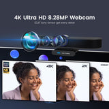 TONGVEO AI Tracking 4K ePTZ Webcam with Built-in Microphones & Speaker in Pakistan