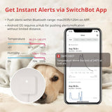 SwitchBot Thermometer & Hygrometer, Wireless Temperature & Humidity Sensor for Smart Home - Imported from UK