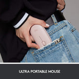 Logitech Pebble Bluetooth Wireless Mouse, Slim Silent Computer Mouse with Quiet Click - Imported from UK