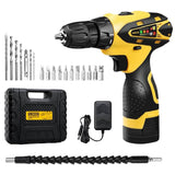 URCERI Brand New Cordless Electric Drill Driver Kit 16.8V with Built-in Front LED 16pcs Bits Magnetic Tip Holder & Flexible Shaft (Container Product as it is, No Warranty, No Guarantee, No Return, No Exchange) - Imported from UK