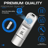 TANSHUOKJ 128GB Fingerprint USB3.0 Flash Drive, Biometric Security Protection Thumb Drive for PC/Smartphone/Laptop - Imported from UK