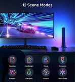 Govee Flow Pro Light Bar, Unlocked WiFi RGBIC TV LED Backlights with Camera, Works with Alexa & Google Assistant, Sync with Music - (Amazon Container Product as it is, No Warranty, No Guarantee, No Return, No Exchange) - Imported from UK