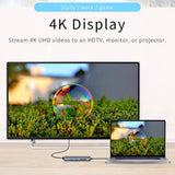 Ankeer TC18 5 in 1 Multifunctional USB Type C Hub Adapter, USB C to 2x USB 3.0, TF/SD Card Reader HD Converter - Imported from UK